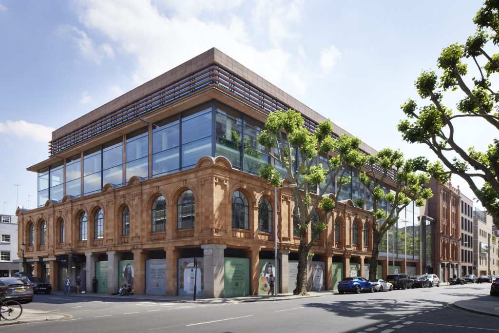 Photography of SIXTY SLOANE office building in Chelsea, London (SW3)