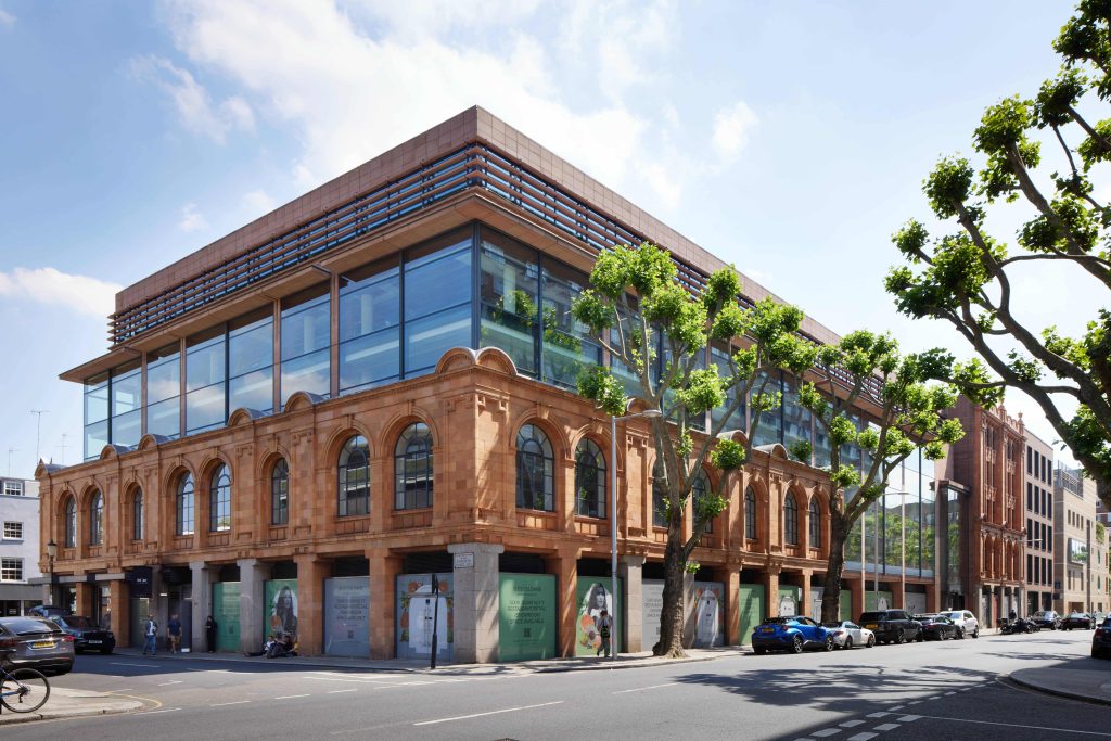 Photograph of SIXTY SLOANE office building in Chelsea, London (SW3)